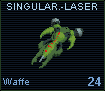 Singularitäts-Laser